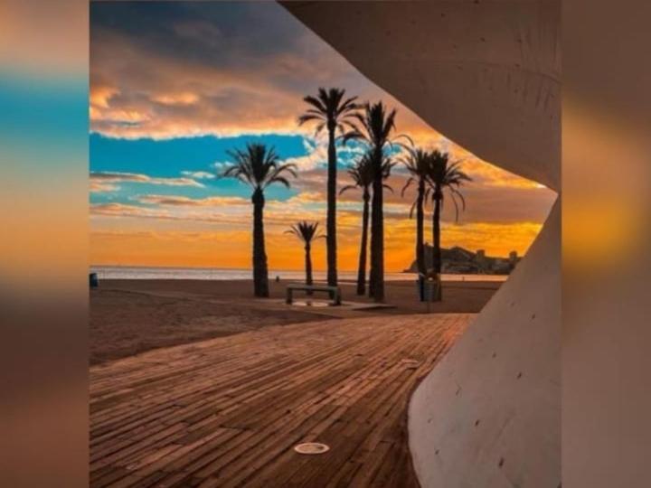 Apartamento Frente Al Mar Benidorm Exterior foto